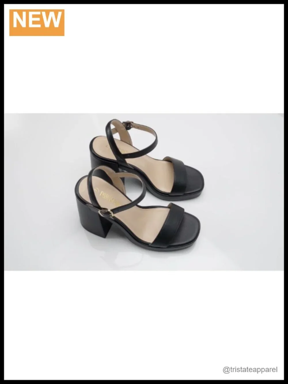 Block Chunky Platform Heeled Sandals with Ankle Strap for Women